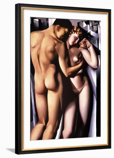 Adam and Eve-Tamara de Lempicka-Framed Giclee Print