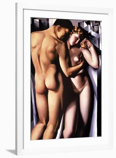 Adam and Eve-Tamara de Lempicka-Framed Giclee Print