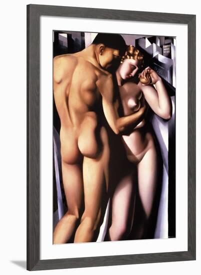 Adam and Eve-Tamara de Lempicka-Framed Giclee Print