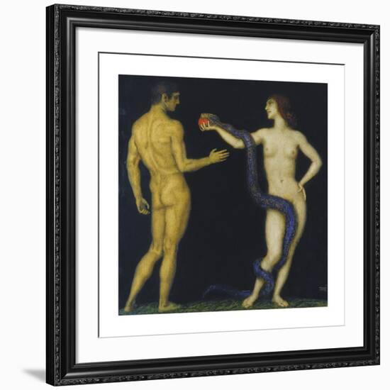 Adam and Eve-Franz von Stuck-Framed Premium Giclee Print