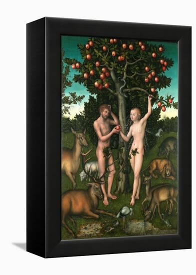 Adam and Eve-Lucas Cranach the Elder-Framed Premier Image Canvas