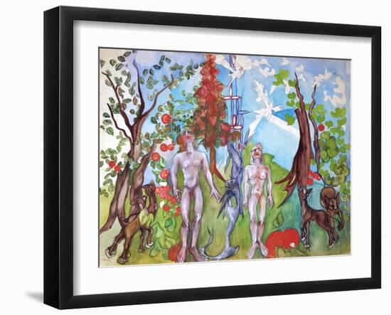 Adam and Eve-Zelda Fitzgerald-Framed Art Print