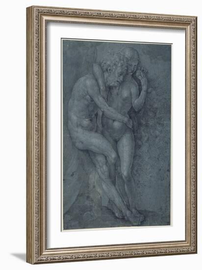 Adam and Eve-Jan Gossaert-Framed Giclee Print