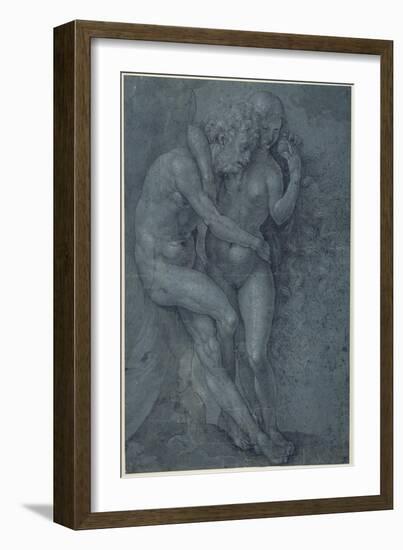 Adam and Eve-Jan Gossaert-Framed Giclee Print