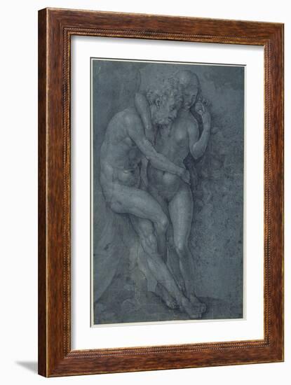 Adam and Eve-Jan Gossaert-Framed Giclee Print