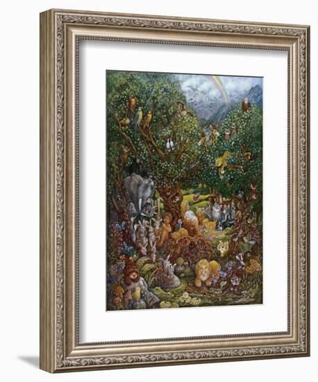 Adam and Eve-Bill Bell-Framed Giclee Print