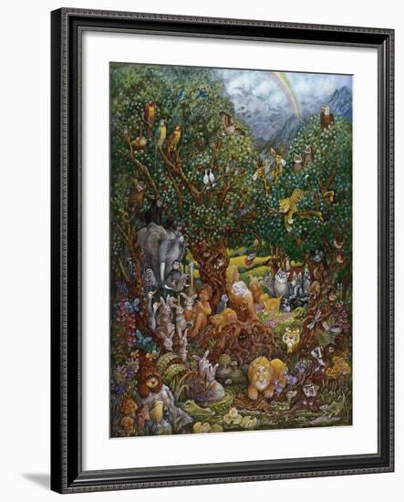 Adam and Eve-Bill Bell-Framed Giclee Print