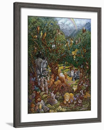 Adam and Eve-Bill Bell-Framed Giclee Print