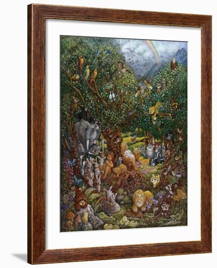 Adam and Eve-Bill Bell-Framed Giclee Print