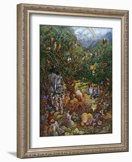 Adam and Eve-Bill Bell-Framed Giclee Print