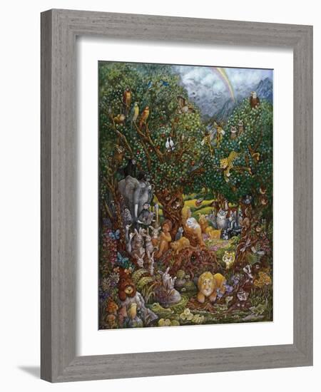 Adam and Eve-Bill Bell-Framed Giclee Print