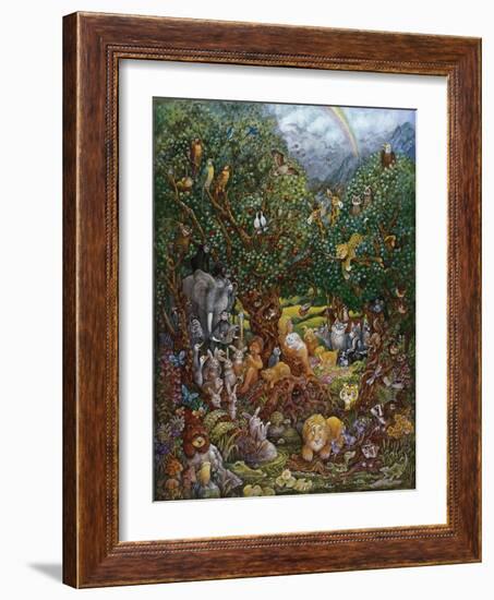 Adam and Eve-Bill Bell-Framed Giclee Print