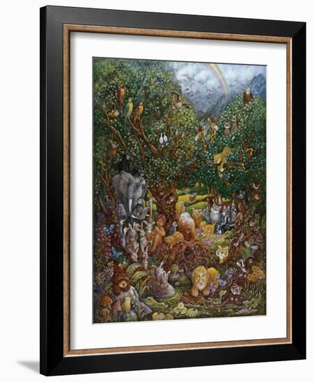 Adam and Eve-Bill Bell-Framed Giclee Print