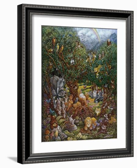 Adam and Eve-Bill Bell-Framed Giclee Print