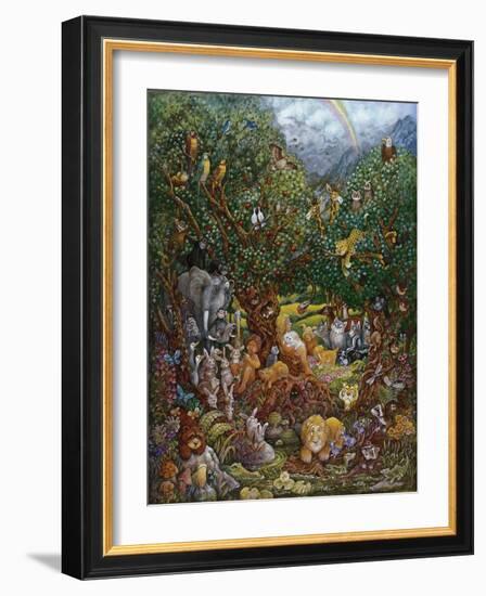 Adam and Eve-Bill Bell-Framed Giclee Print
