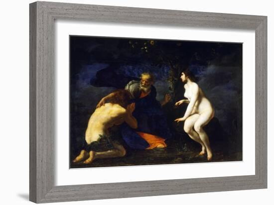 Adam and Eve-Francesco Furini-Framed Giclee Print