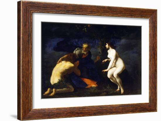 Adam and Eve-Francesco Furini-Framed Giclee Print