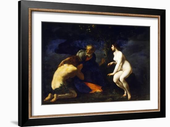 Adam and Eve-Francesco Furini-Framed Giclee Print