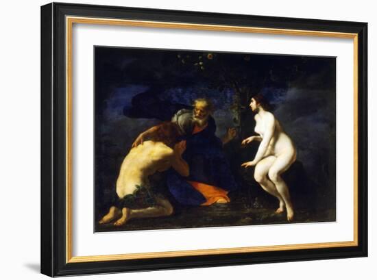 Adam and Eve-Francesco Furini-Framed Giclee Print