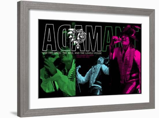 Adam Ant-Kii Arens-Framed Art Print