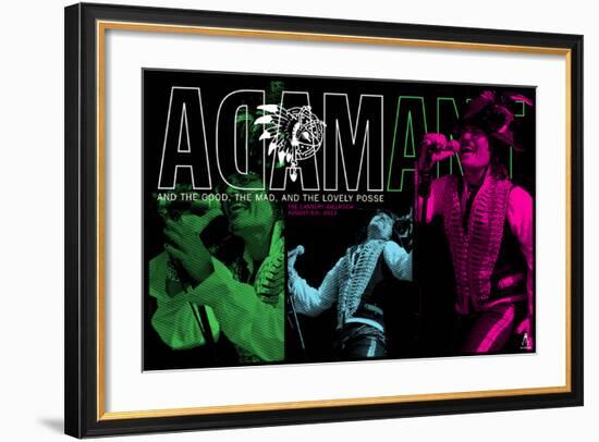 Adam Ant-Kii Arens-Framed Art Print