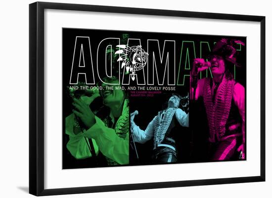 Adam Ant-Kii Arens-Framed Art Print