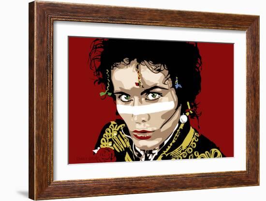 Adam Ant-Emily Gray-Framed Giclee Print