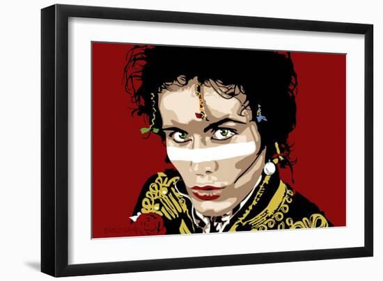 Adam Ant-Emily Gray-Framed Giclee Print