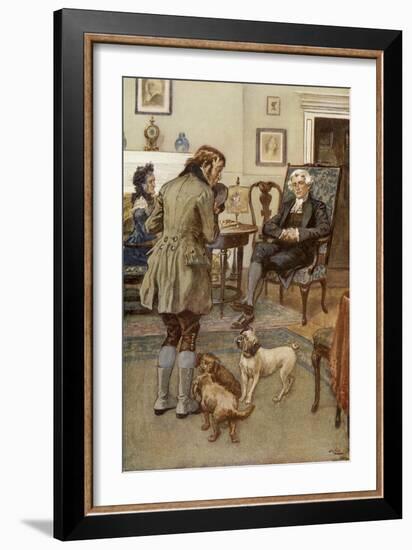 Adam Bede by George Eliot-Gordon Frederick Browne-Framed Giclee Print