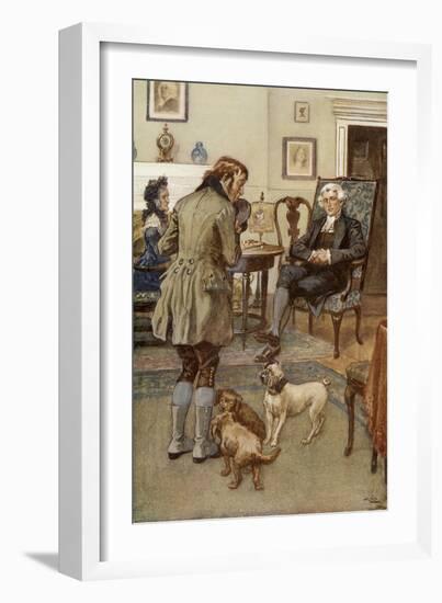 Adam Bede by George Eliot-Gordon Frederick Browne-Framed Giclee Print