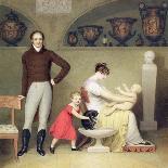 The Artist and His Family, 1813-Adam Buck-Mounted Giclee Print