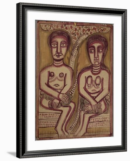 Adam et Eve-null-Framed Giclee Print