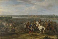 Louis XIV Crossing into the Netherlands at Lobith-Adam Frans van der Meulen-Art Print