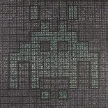 Invader-Adam Green-Framed Stretched Canvas