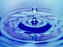 Multiple Ripples From a Water Drop-Adam Hart-Davis-Photographic Print