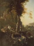 Landscape with a Goatherd, C.1650-Adam Pynacker-Premium Giclee Print