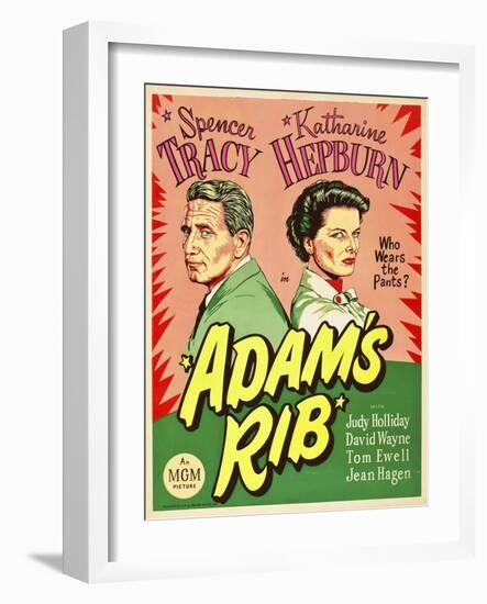 Adam's Rib, 1949-null-Framed Giclee Print