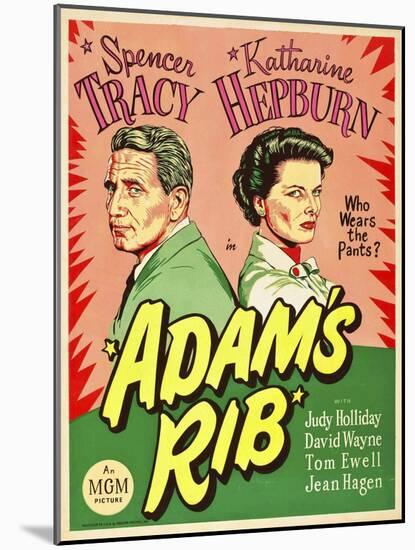 Adam's Rib, 1949-null-Mounted Giclee Print