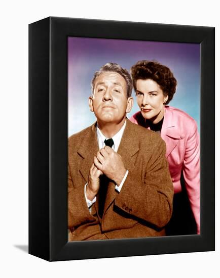 Adam's Rib, Spencer Tracy, Katharine Hepburn, 1949-null-Framed Stretched Canvas