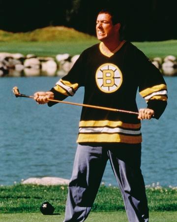 Adam Sandler Signed White Happy Gilmore Boston Bruins Jersey Licensed Jsa  Coa