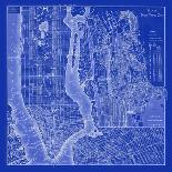 NYC Blueprint-Adam Shaw-Art Print