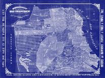 San Francisco Blueprint-Adam Shaw-Art Print