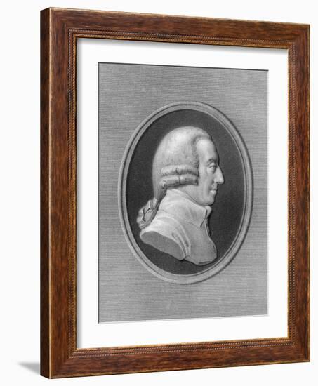 Adam Smith, 18th Century Scottish Philosopher and Economist-W Holl-Framed Giclee Print