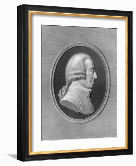 Adam Smith, 18th Century Scottish Philosopher and Economist-W Holl-Framed Giclee Print