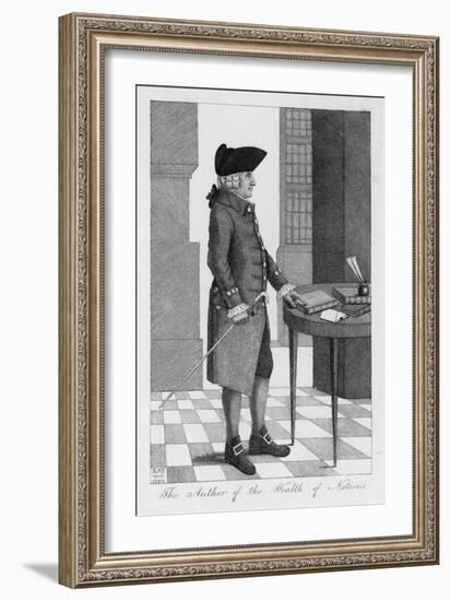 Adam Smith Economist and Philosopher-John Kay-Framed Premium Giclee Print