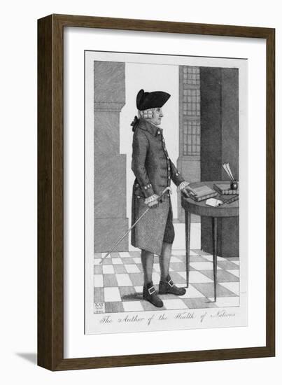 Adam Smith Economist and Philosopher-John Kay-Framed Premium Giclee Print