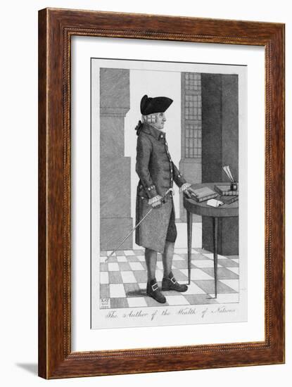 Adam Smith Economist and Philosopher-John Kay-Framed Premium Giclee Print