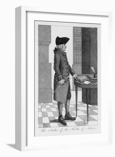 Adam Smith Economist and Philosopher-John Kay-Framed Premium Giclee Print