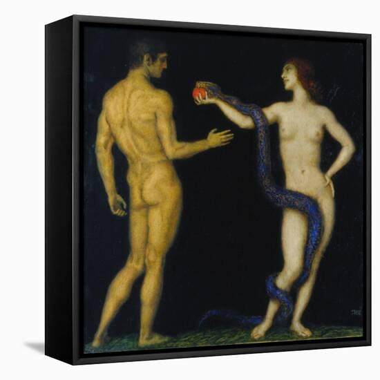 Adam und Eva-Franz von Stuck-Framed Premier Image Canvas