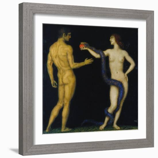 Adam und Eva-Franz von Stuck-Framed Giclee Print